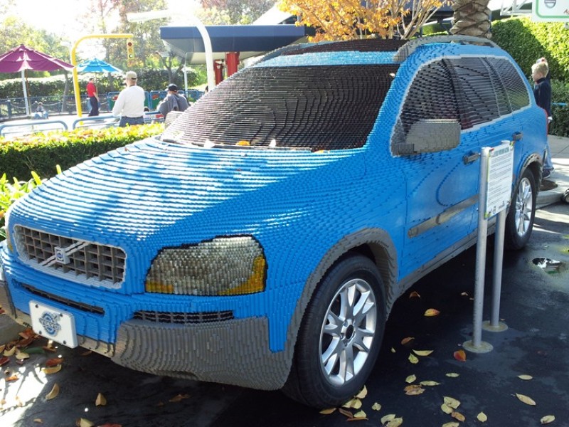 Car Show Orange County - Lego Volvo in San Clemete